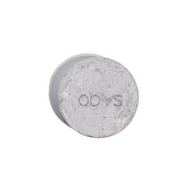 Obvs Skincare Natural Salt Soap Peppermint and Charcoal 90g