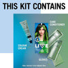 Schwarzkopf LIVE Ultra Bright Vivid Green 024 hair dye (British brand)