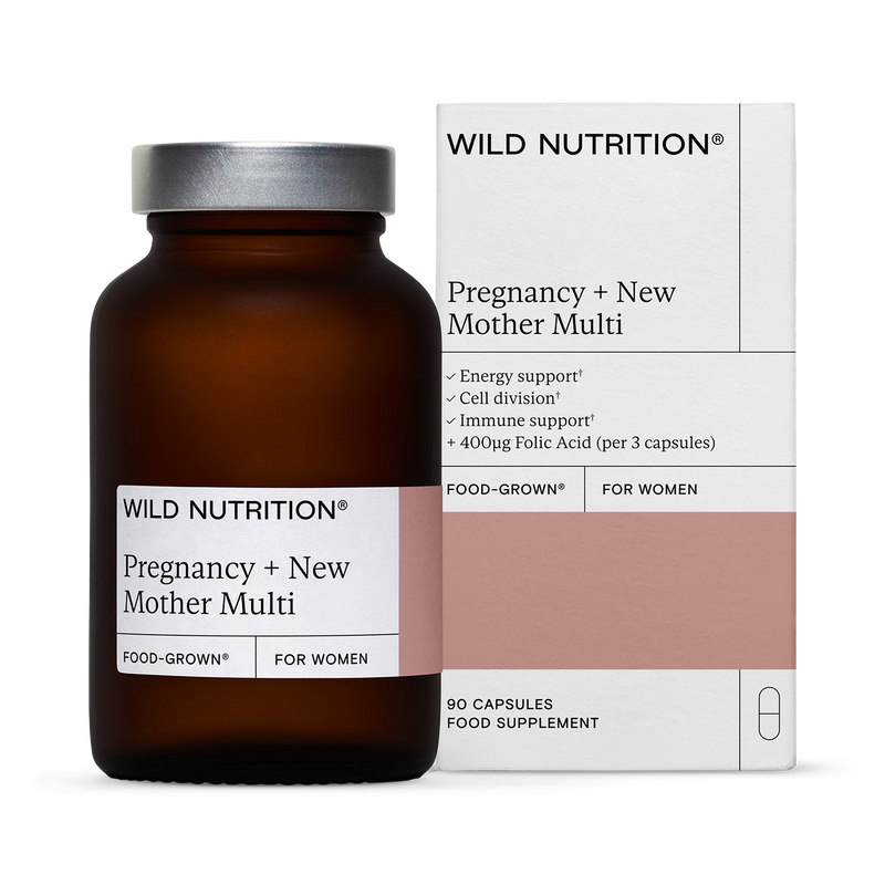 Wild Nutrition pregnancy multi vitamin capsules 90 (British brand)