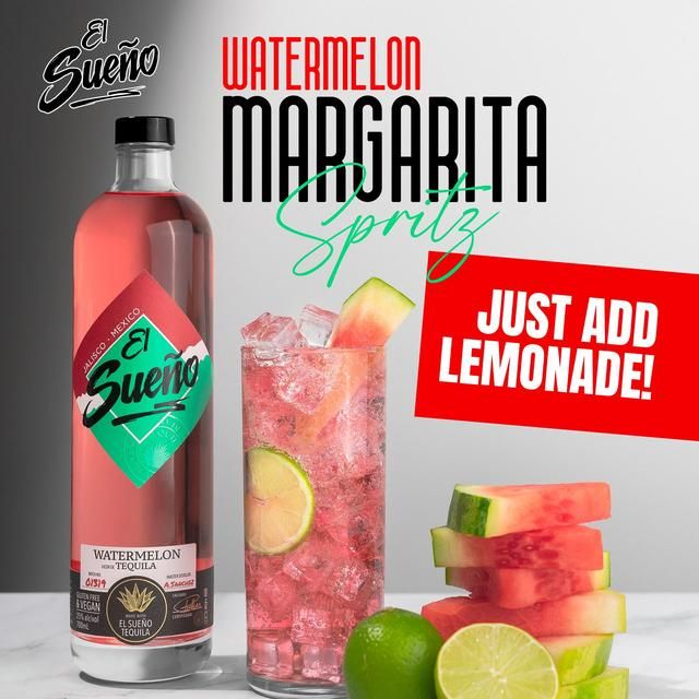 El Sueno Watermelon Tequila Liqueur 70cl