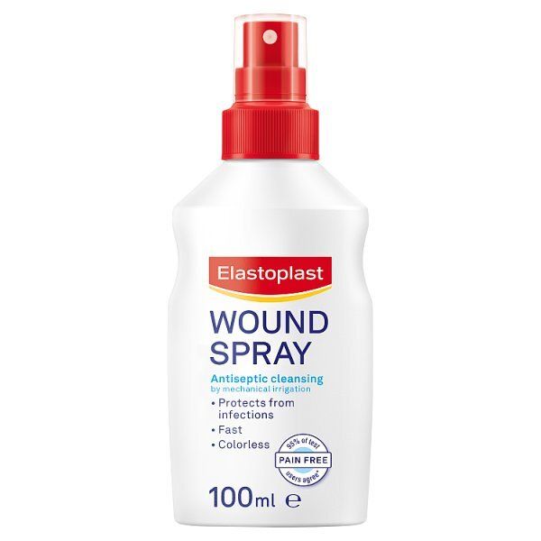 Elastoplast Antiseptic Pain-Free Wound Spray 100ml