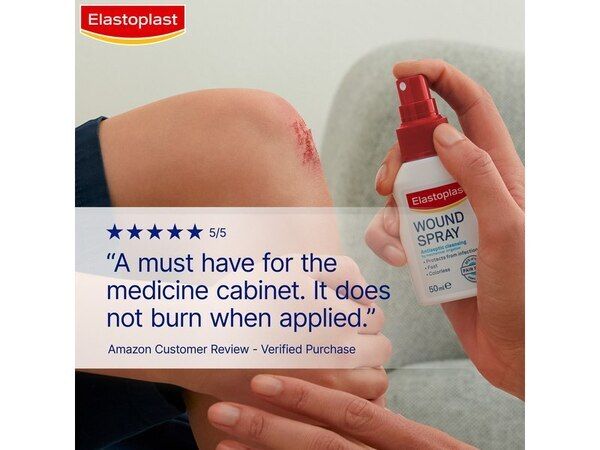 Elastoplast Antiseptic Pain-Free Wound Spray 100ml