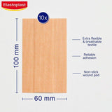 Elastoplast Extra Flexible Cut to Size Breathable Fabric Plaster 1m x 6cm 10 per pack