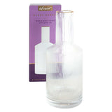 Elixir Ribbed Glass Carafe
