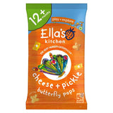 Ella's Kitchen Organic Cheese and Pickle Butterfly Pops Multipack Toddler Snack 12+ Months 5x12g