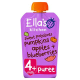 Ella's Kitchen Sweet Potatoes Pumpkin Baby Food Pouch 4+ Months 120g