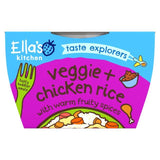 Ella's Kitchen Vegetable Chicken Rice Toddler Tray Meal 12+ Months 200g
