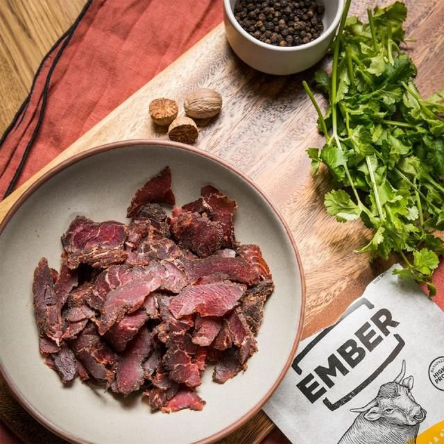Ember Snacks Original Flavour Beef Biltong 25g