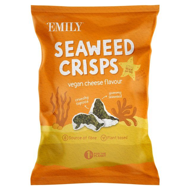 Emily Seaweed Crisps Vegan Cheese 18g