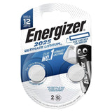 Energizer 2025 Lithium Coin Battery 2 per pack