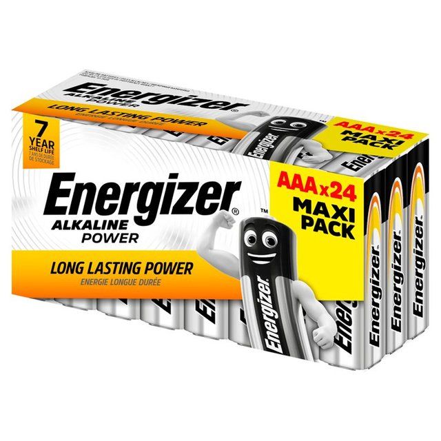 Energizer Alkaline Power AAA Batteries 24 per pack