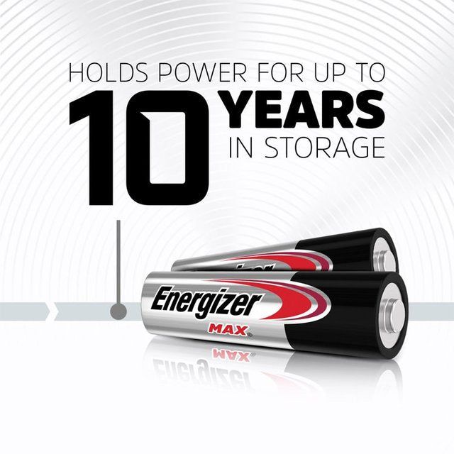 Energizer Max AAA Batteries Alkaline 16 per pack