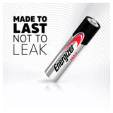 Energizer Max AAA Batteries Alkaline 6 per pack