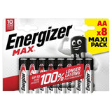 Energizer Max Alkaline AA 8 per pack
