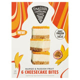 English Cheesecake Company 6 Mango & Passionfruit Cheesecake Bites 210g