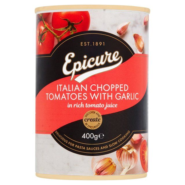 Epicure Italian Chopped Tomatoes & Garlic 400g