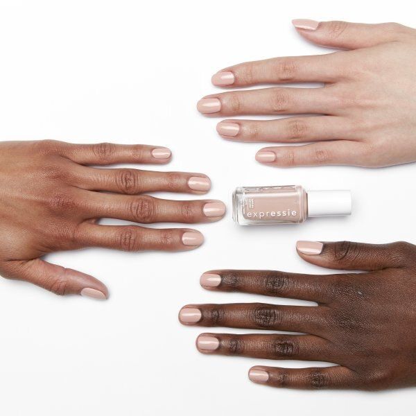 essie Expressie 0 Crop Top N Roll Nude Quick Dry Nail Polish