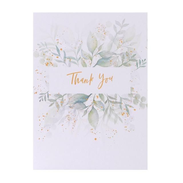 Eucalyptus Thank You Card Pack 10 per pack