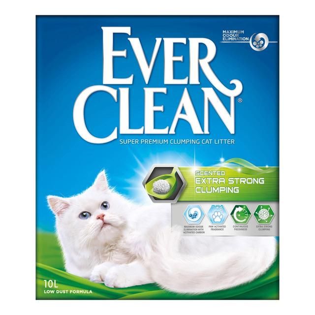 Ever Clean Extra Strong Scented Clumping Cat Litter 10L