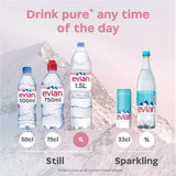 Evian Still Mineral Water 6 x 1.5L