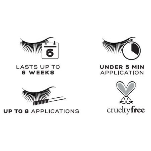 Eylure Lash Tint - Black - Permanent Tint For Lashes