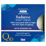 ASDA Radiance Night Cream Q10 50ml - McGrocer