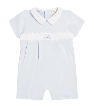 Kissy Kissy Pima Cotton Springtime Bunny Playsuit (0-18 Months)
