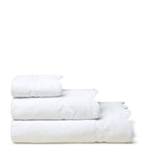 Cotton Bath Towel with Scalloped Edges, 75cm x 150cm