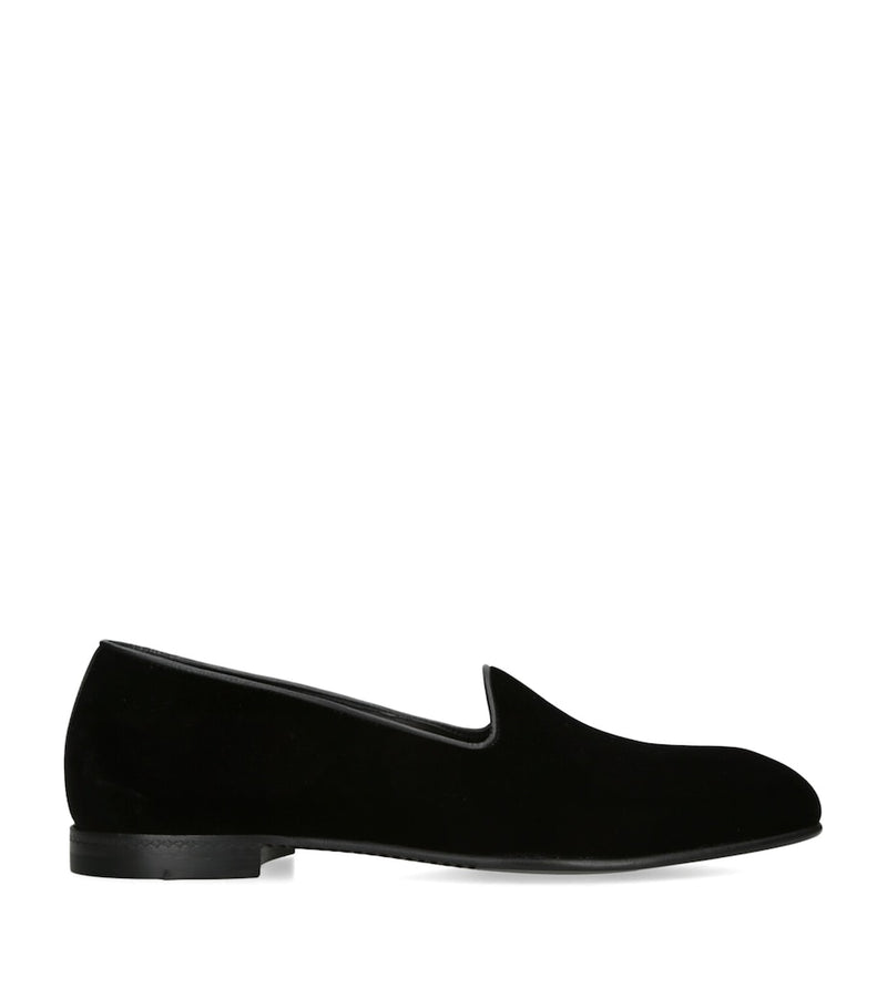 Zegna Velvet Gala Loafers (British brand)