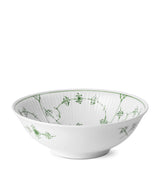 Royal Copenhagen Porcelain Green Fluted Plain Bowl 16cm
