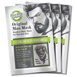 Fuss Free Naturals Charcoal Mask Men's Bearded Pack 3 - British product
