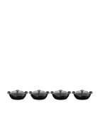Le Creuset Gourmand mini braisers set of 4 13cm, UK version