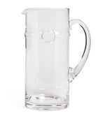 Harrods Glass Emblem Jug Glass Jug