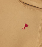 AMI Paris cotton hoodie with heart motif for children 4-12 years - British product