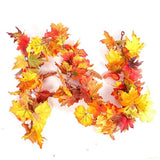 Livingandhome Maple Leaf Garland Lights 180cm