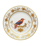 GINORI 1735 Volière Tanager Porcelain Dinner Plate 26.5cm