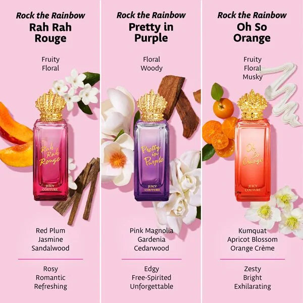 Juicy Couture Rah Rah Rouge fragrance 75ml, UK version