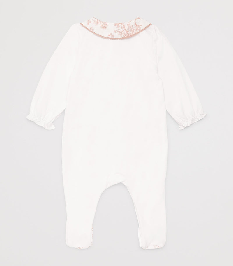 Tartine et Chocolat cotton embroidered all-in-one 0-24 months (British brand)