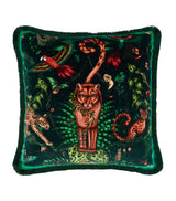 Emma J Shipley Velvet Bosque Dreams Cushion 45cm x 45cm