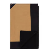 Silk-Wool Leopard Print Throw 140cm x 180cm