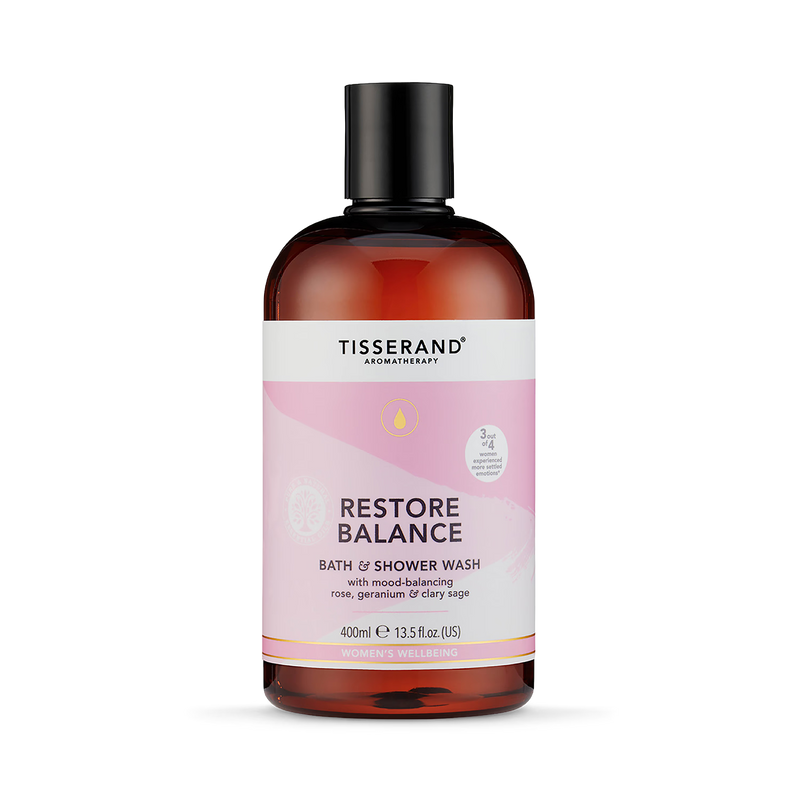 Tisserand Restore Balance Bath & Shower Wash 400ml (British brand)