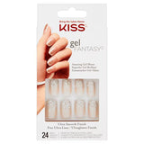 DNR Kiss Gel Fake Nails Fanciful 24 Piece Kit