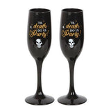 Something Different champagne flute party set pack of 2 (British brand)
