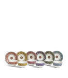 Wedgwood Set of 6 Florentine Tea Bowls and Saucers