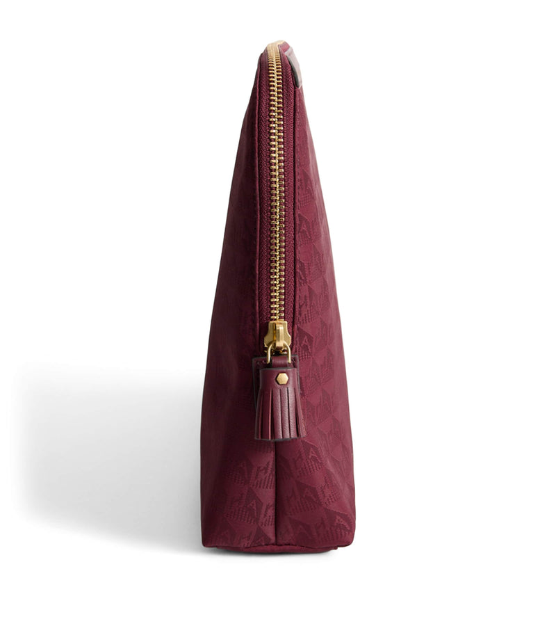 Anya Hindmarch Logo Jacquard Lotions and Potions Toiletry Pouch - British product