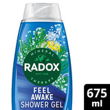 Radox Feel Awake 2-in-1 Shower Gel Shampoo Mineral Therapy 675ml