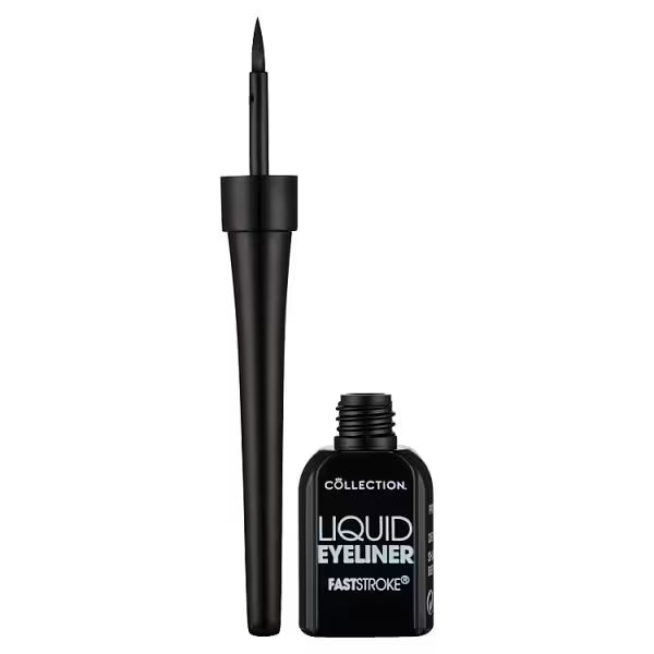 Collection Fast Stroke Eye Liner Black 3.8g tube - British product