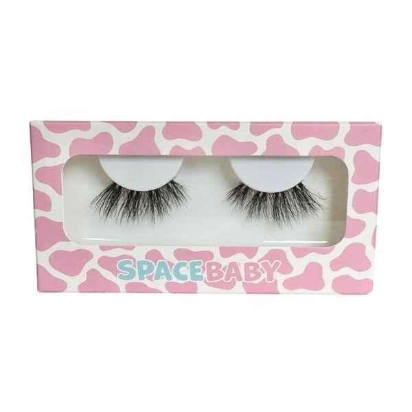 Space Baby Glaze Faux Mink false eyelashes (British brand)