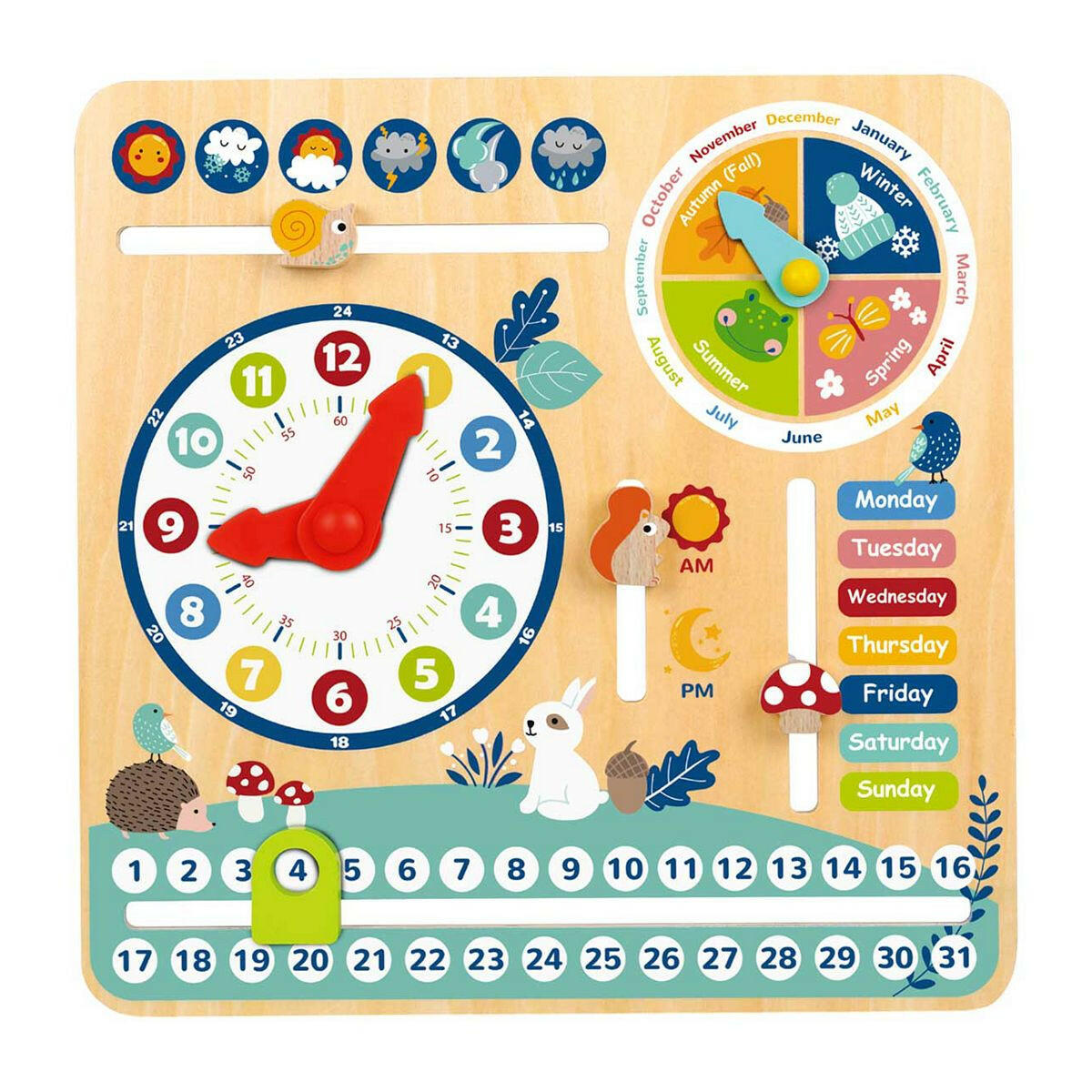 Wooden My Calendar GOODS Boots