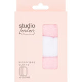 Superdrug Studio Microfibre Cloths 3pk Reusable Makeup Remover